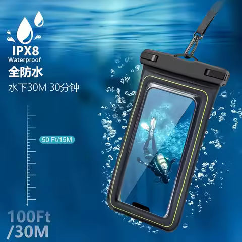 Waterproof Phone Protective Case for Swimming, Floating Waterproof Phone Pouch