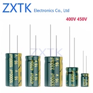 10Pcs Aluminum Electrolytic Capacitor 400V 450V High Frequency Low ESR 10UF 15UF 22UF 33UF 47UF 68UF