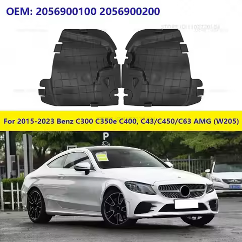 For 2015-2023 Mercedes-Benz C300 C350e C400, C43/C450/C63 AMG (W205) Splash Guard Mud Flap Leaf Fend