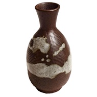 日本製 佐和陶瓷 鐵織白流德利  15 x 3.8 x 7.1cm  1個