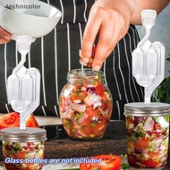 【TESG】 Wide Mouth Mason Jar Fermentation Lid Air Valve Set Mason Jar Fermenting Lid Fermentation Kit