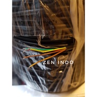 Awg 24 Awg Black Stranded Cable 6 Lines Stranded Cable per Meter