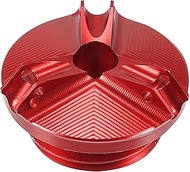 Motoforti Engine Oil Filler Cap Oil Filler Plug Cover Red for Yamaha YZF-R6S YZF-R6 YZF-R3 YZF-R125