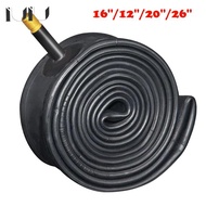 IUIU Butyl Rubber Bicycle Tube AV Valve Puncture Repair Interior Tube for Universal Cycle Road Foldi