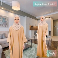 IRONLESS KAFTAN SARA WITH POCKET FREE SIZE ABAYA PLAIN ROBE & JUBAH LONG ABAYA MAXI LONG DRESS GAMIS