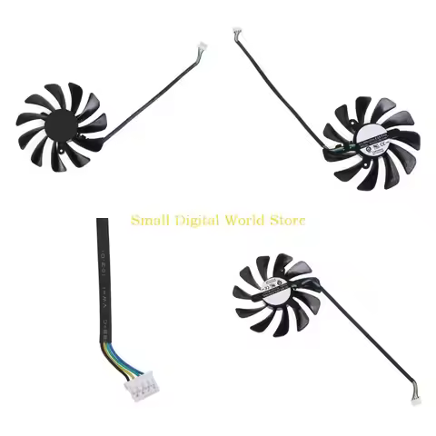 77UB 1 Piece 95mm XY-D10015SH 4Pin Graphics Card Cooling Fan For MSI GeForce RTX 2060 AERO ITX 6G OC