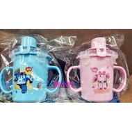 [Direct Delivery From Korea] POLI Wave Force.anbao Double Handle Straw Water Cup 250ML 304 Stainless