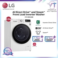 [FREE SHIPPING FOR NORTHERN] LG 8.5kg Slim AI Direct Drive™ and Steam™ Front Load Washer FV1285S4W F