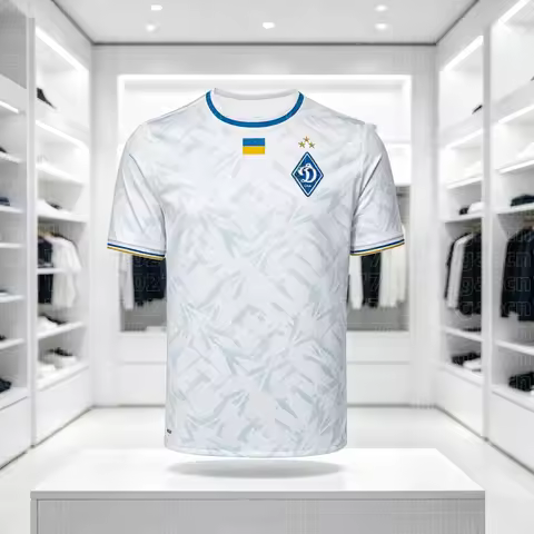 2026 Ukraine Football T-Shirt 26 New Dynamo Kyiv Football Jersey Adult Men's Sports T-Shirt Kids Foo