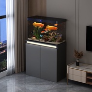 Table Top Fish Tank Set Aquarium Living Room Partition Desktop Load-Bearing Aquarium Base Cabinet Fish Tank Rack  Fish Tank Shelf Base Cabinet Fish Tank Bracket 16dian