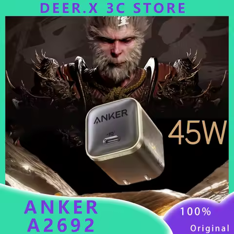 Anker & Black Myth Wukong 45W Xiaosanguo Charging Head PD Fast Charging Portable Compatible For Andr