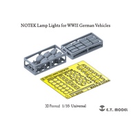 ETmodel P35-209 German Army NOTEK Car Control Lamps Ultra-Precision Modification Parts (3D Printing)