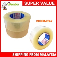 Wenbo Visko OPP Adhesive Transparent Packaging Tape 45mic x 48mm x 200M