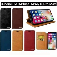 iPhone 16e Flip Case Iphone16/iPhone 16Plus/iPhone 16Pro/iPhone 16 Pro Max Magnetic Can Store Busine