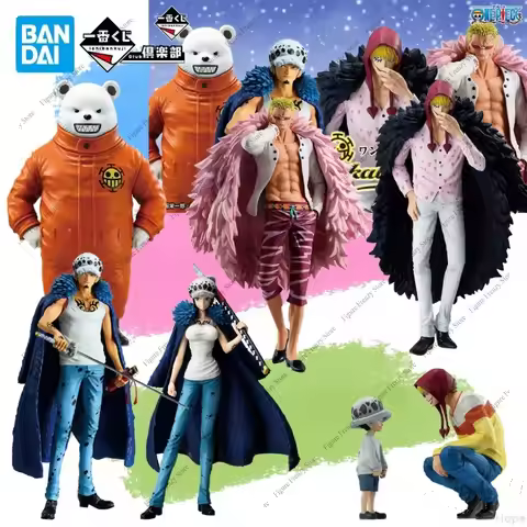 Special Offer In Stock Genuine BANDAI Ichiban Kuji One Piece The Unbreakable Law Trafalgar Law Bepo 