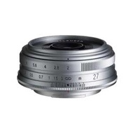 福倫達專賣店: Voigtlander 27mm F2 X-mount 銀色 (X-H2s,X-H2,X-Pro3,X-T5,X-S10,X-H1,X-T4,X-T3,X-T2,X-T30,X-E4)