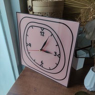 WALL CLOCK CARTOON MOTIF WALL CLOCK/ CUSTOM WALL CLOCK/ CARTOON WALL CLOCK/ CARTOON WALL CLOCK/ ART 