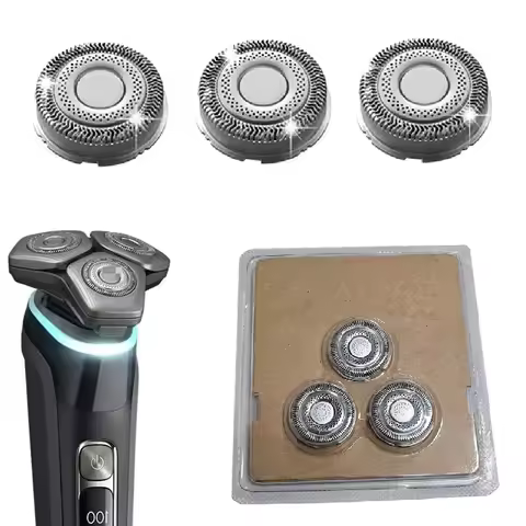 SH91/52 Replacement Heads Blades Compatible for Shavers Series S9000 & 9000 Prestige SP981X,SP9820,S