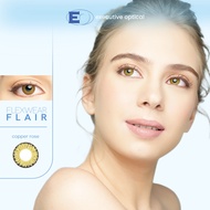 EO Flexwear Flair Copper Rose | Graded Brown Contact Lenses (1 month)