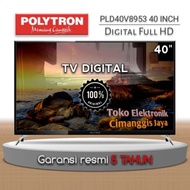 Tv led Polytron 40i inch digital frameless