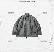 Goopi GOOPiMADE 2-Layers Tactical Jacket - L-Gray