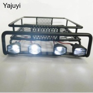 [Yajuyi] Rc caterpillar climbing truck roof rack luggage rack with LED light for rc4wd