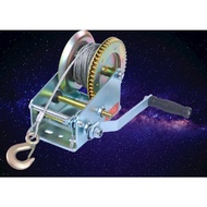Hand Winch1200LBS Mini Portable Small Boat Trailer Manual Wire 23 By 13 Cm
