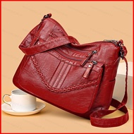 GR4 Genuine Leather Women's Tote Bag Large Capacity Shoulder Crossbody Handbag for Moms 4GR