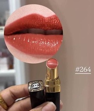 全新有盒 CHANEL Rouge Coco Flash Hydrating Vibrant Shine Lip Color 264 Sunset