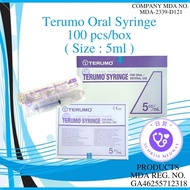 Terumo Oral Syringe 100 pc/box Size:5ml
