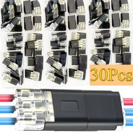 Durable 3-Pin Two-Way PC 3 Wire Interconnect Fast Wire Connector D3 Plug-in Type Waterproof Automoti