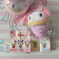Sanrio  DIY應援變臉 水手造型系列 髮夾盲盒 黑皮玉桂扭蛋 可麗餅美樂蒂