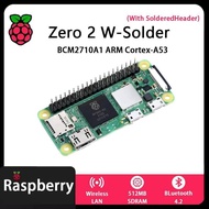 Official Original Raspberry Pi Zero 2W-Solder with SolderedHeader