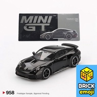 Mini GT 958 Porsche 911 Dakar Black 1/64