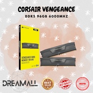 VENGEANCE RGB 96GB (2x48GB) DDR5 DRAM 6000MT/s CL30 AMD EXPO & Intel XMP Memory Kit
