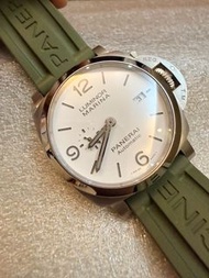 😍😍🔥🔥98%新有單超靚仔Panerai Pam 1314 44mm fullset大行單 保用到2031年自動腕錶$34800
