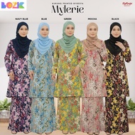 Kurung Printed MYLERIE | Material Moss Crepe Ironless | Kain A