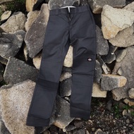 Dickies Pants 811 Skinny Straight Double Knee Charcoal