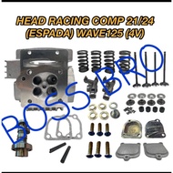 4 VALVE  ESPADA HEAD RACING WAVE125 PNP