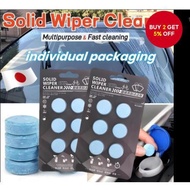 Car Windshield Glass Concentrated Washer Tablets Car Effervescent Washer Fluid Wiper Glass Solid Cle