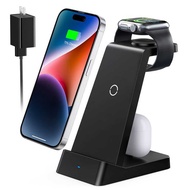Three-in-One Wireless Charger W320 Wireless Charger Watch Mobile Phone 18W Wireless Charger Wireless