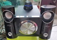 ╭✿㊣ 二手 音樂大師 KINYO 2.1聲道喇叭【KY-6801】內建式擴大器 特價 $399 ㊣✿╮