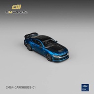 CM Model 1/64 Ford Mustang DarkHorse GTD Dark Blue Simulation Alloy American Sports Car Car Model