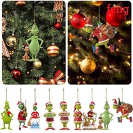 The Vibrant Grinch Christmas Tree Pendant Ornament For Home Decor