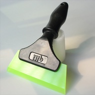 Car Scraper Beef Tendon Scraper Oblique Beef Tendon Scraper Plastic Handle Film Degumming Scraper Re