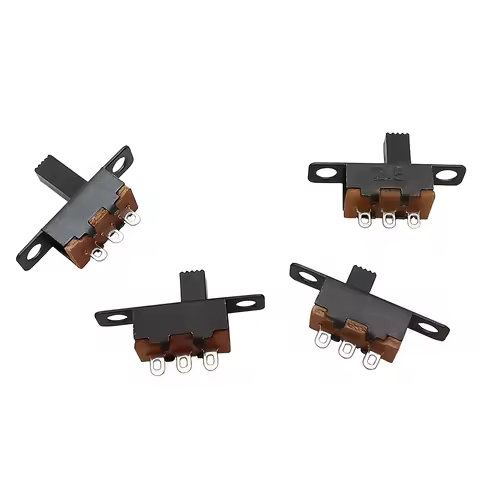 20Pcs Mini Toggle Switch SS12F15 1P2T SPDT Slide Switch 50V 0.5A Handle High 3mm 4mm 5mm 6mm for DIY