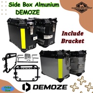 SideBox Pannier DEMOZE Side Box Almunium 28 Liter Box Samping Panier Alumunium 28 L Quick Release