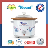 Toyomi 1.2L High Heat Electric Slow Cooker [HH 1500A] Crockery Pot Multifunctional *1 Yr Warranty*