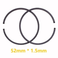 2pcs/lot 52mm x 1.5mm Piston Ring Fit STIHL 038 050 051 MS380 MS381 TS510 Chainsaw Concrete Saws EFC