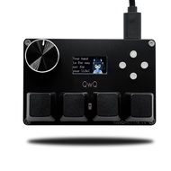 [KONKDO] O3C 4 + 4 +++ SayoDevice OSU สวิตช์ O3C ห้องทริกเกอร์สวิตช์สีชมพูแม่เหล็กพร้อมปุ่มปิดสกรีน